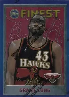 1995-96 Finest #244 - Grant Long - Atlanta Hawks
