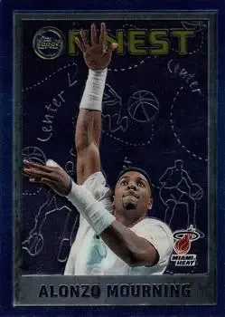 1995-96 Finest #247 Alonzo Mourning