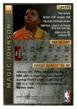 Back of Magic Johnson