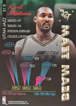 Back of Karl Malone