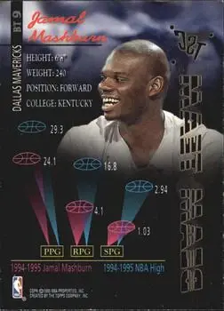 Back of Jamal Mashburn