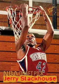 1995-96 Stadium Club #3 Draft Picks Jerry Stackhouse
