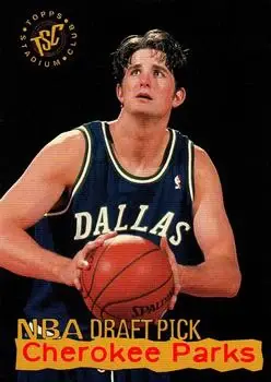 1995-96 Stadium Club #12 Draft Picks Cherokee Parks