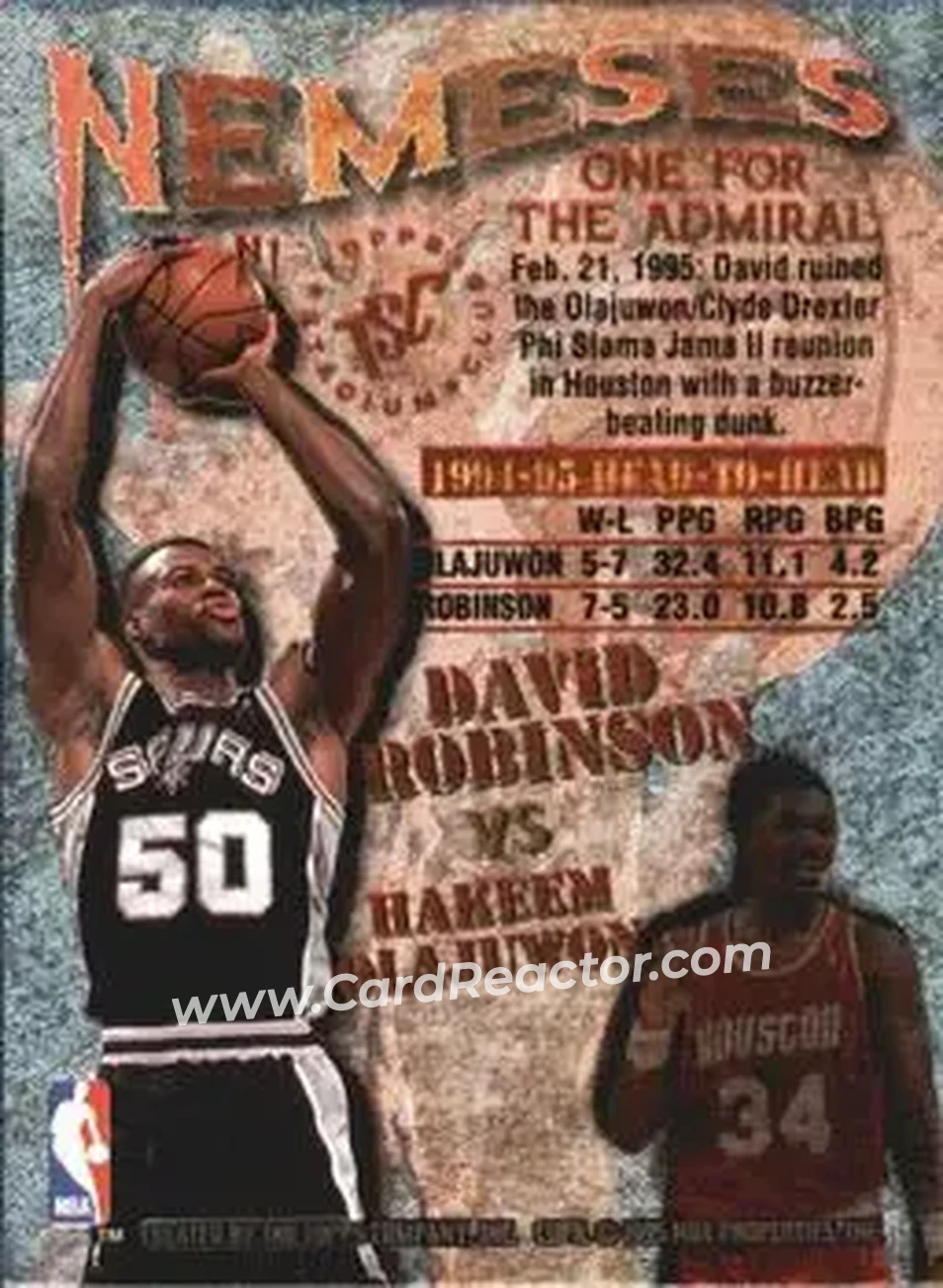 Back of Card #N1