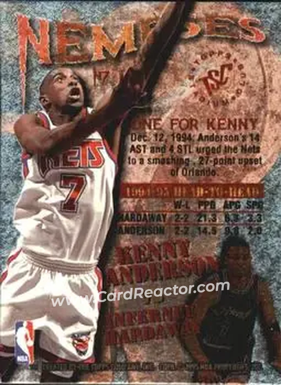 Back of Card #N7