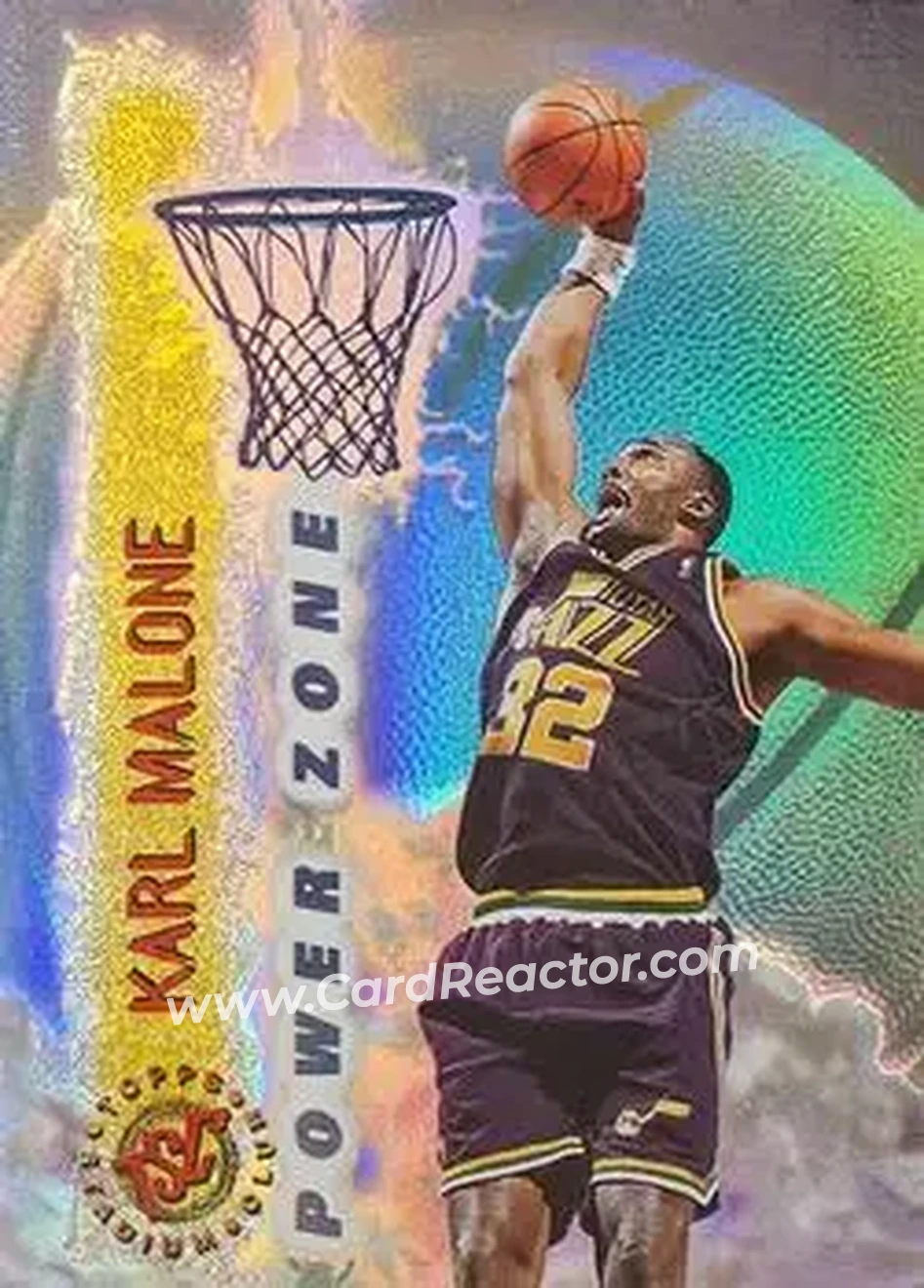 Front of Karl Malone