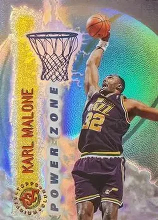 1995-96 Stadium Club #PZ4 Power Zone Karl Malone