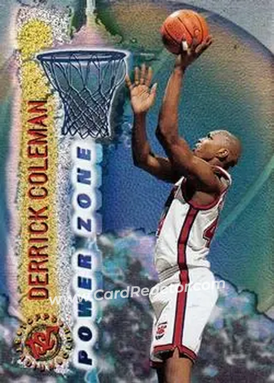 Front of Derrick Coleman