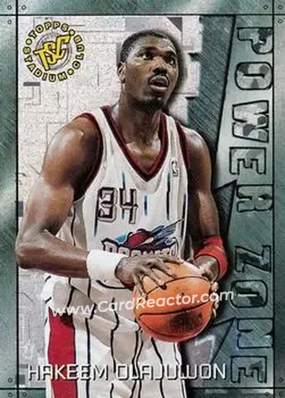 Front of Hakeem Olajuwon