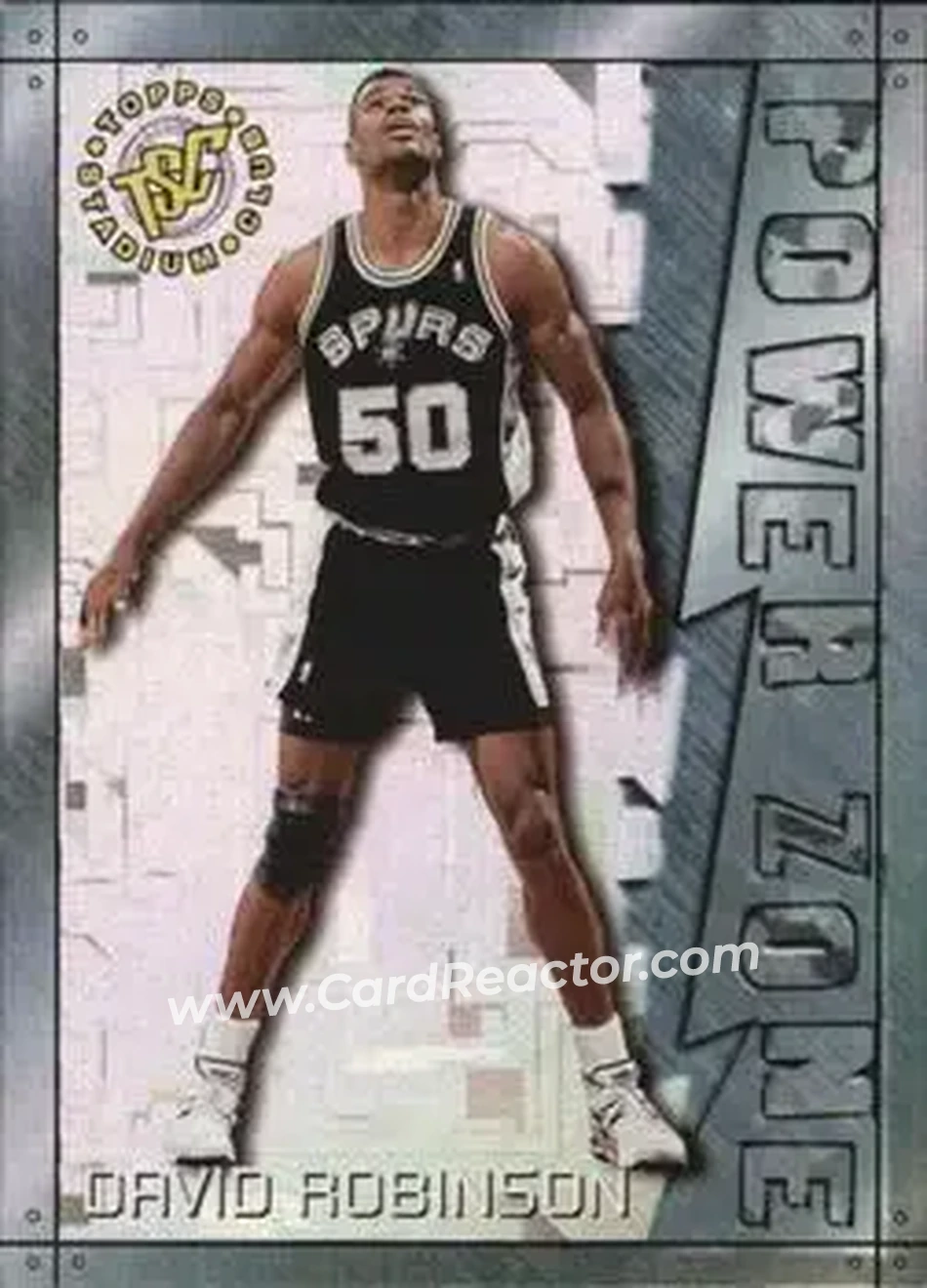 Front of David Robinson