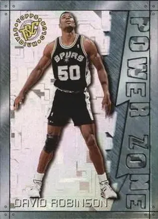 1995-96 Stadium Club #PZ8 Power Zone David Robinson