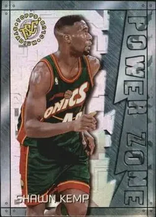 1995-96 Stadium Club #PZ9 Power Zone Shawn Kemp