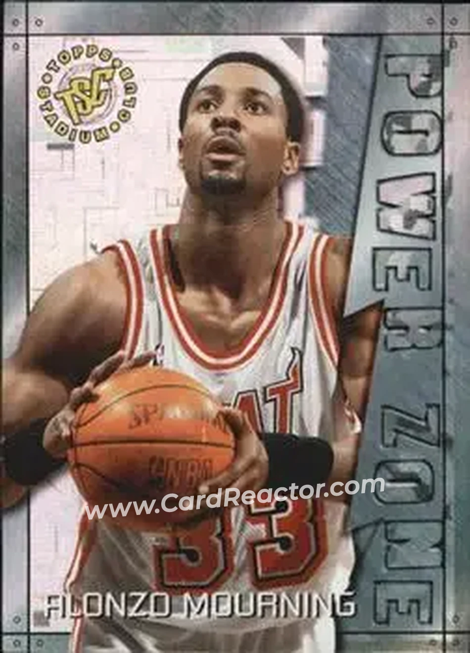 Front of Alonzo Mourning