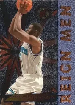 1995-96 Stadium Club #RM3 Reign Men Larry Johnson