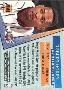 Back of Robert Horry