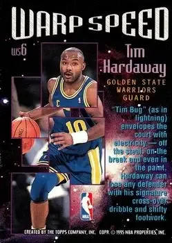 Back of Tim Hardaway