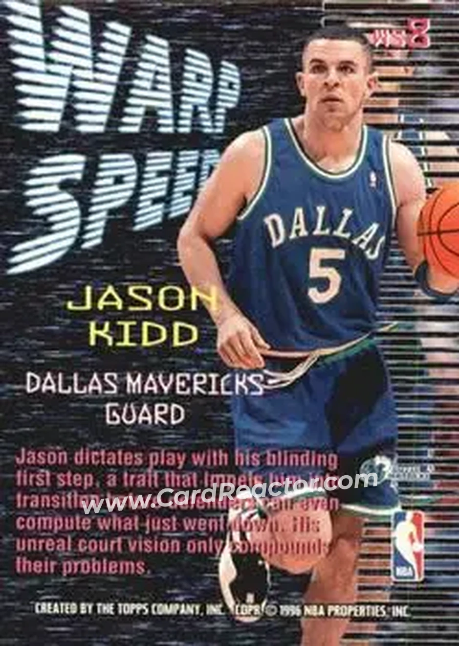 Back of Jason Kidd