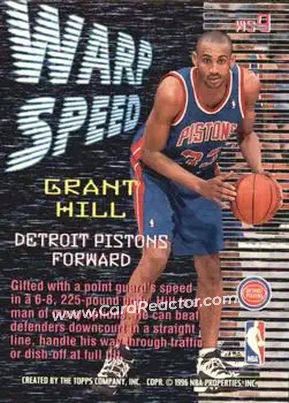 Back of Grant Hill