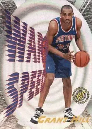 1995-96 Stadium Club #WS9 Warp Speed Grant Hill