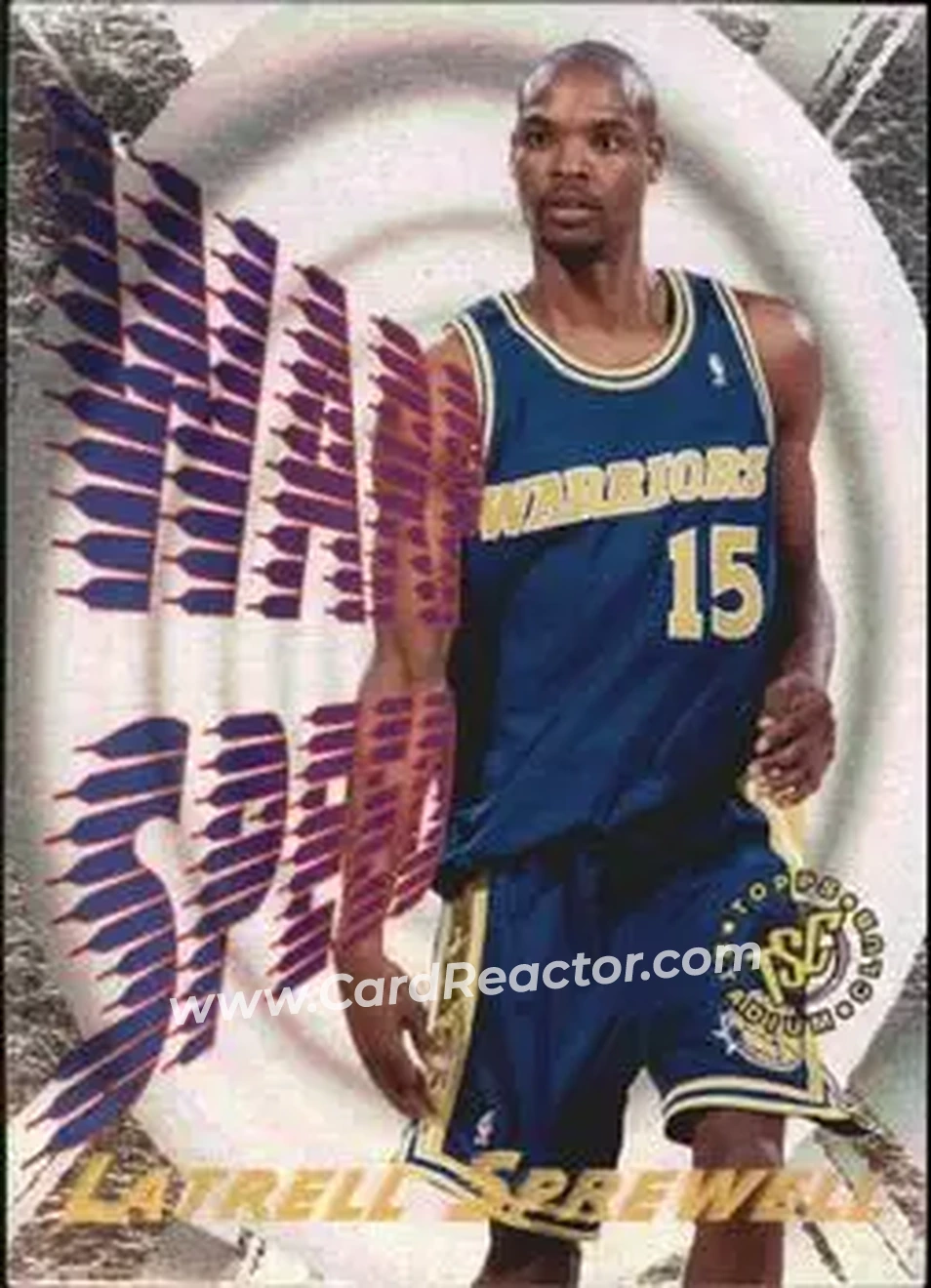 Front of Latrell Sprewell
