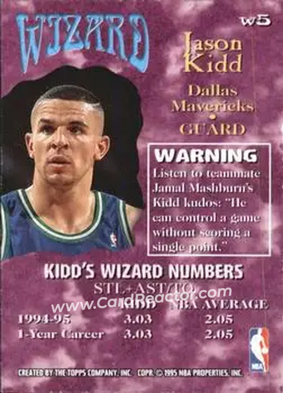 Back of Jason Kidd