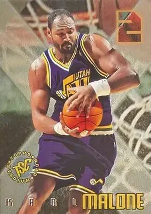 1995-96 Stadium Club #X6 X-2 Karl Malone