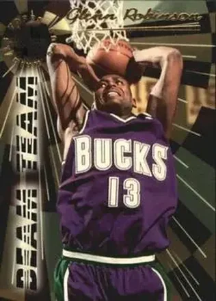 1995-96 Stadium Club #BT5 Beam Team Members Only Glenn Robinson