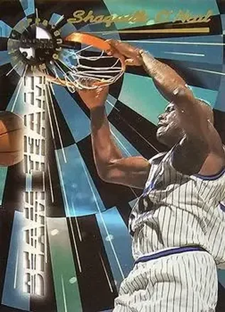 1995-96 Stadium Club #BT6 Beam Team Members Only Shaquille O'Neal