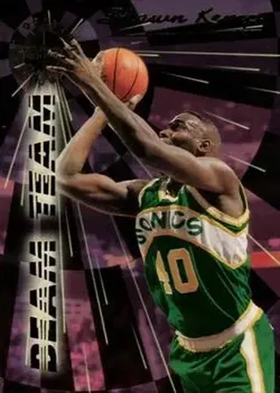 1995-96 Stadium Club #BT7 Beam Team Members Only Shawn Kemp