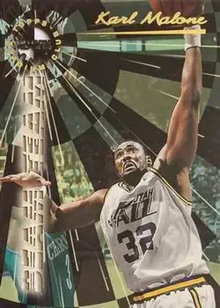 1995-96 Stadium Club #BT8 Beam Team Members Only Karl Malone