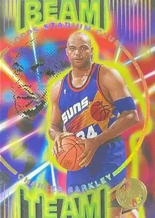 1995-96 Stadium Club #B11 Beam Team Members Only Charles Barkley