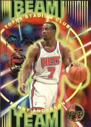 1995-96 Stadium Club #B13 Beam Team Members Only Kenny Anderson