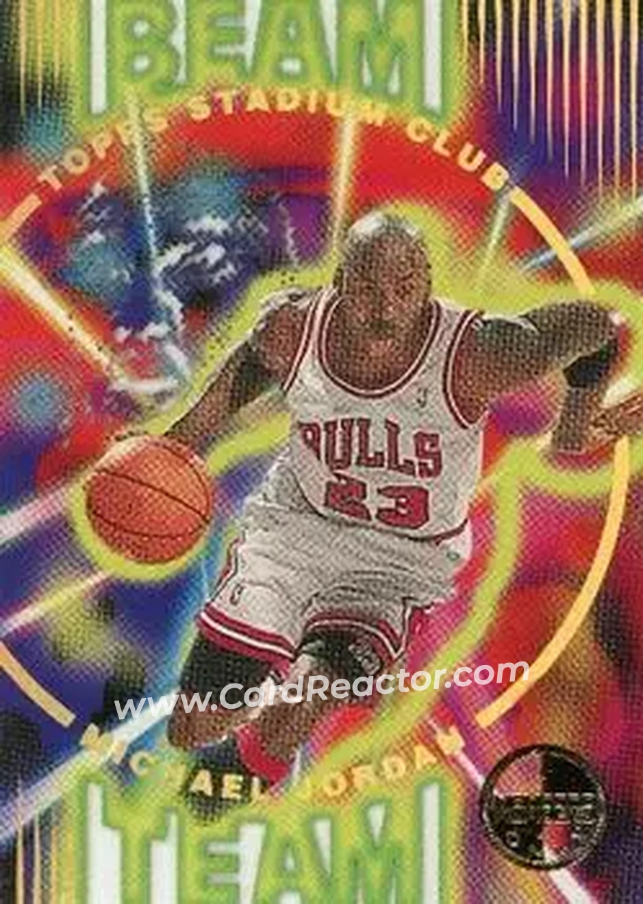 Front of Michael Jordan