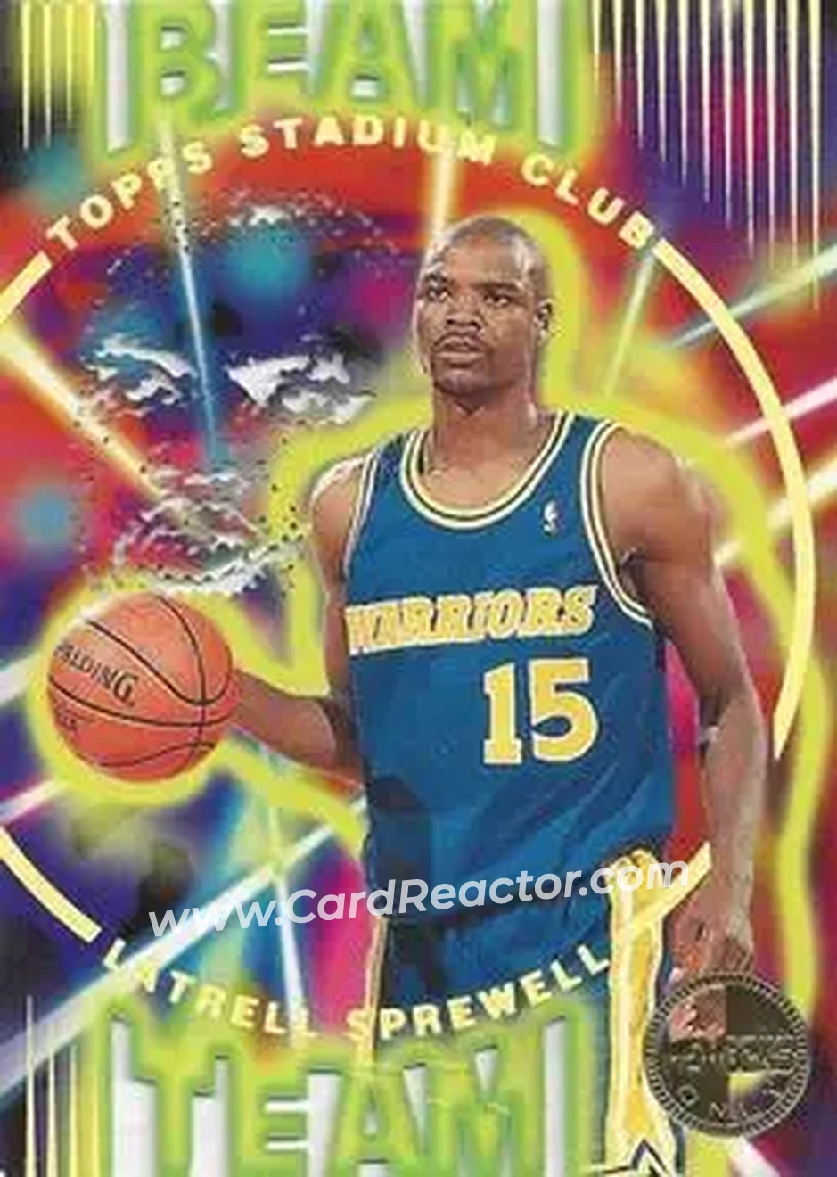 Front of Latrell Sprewell