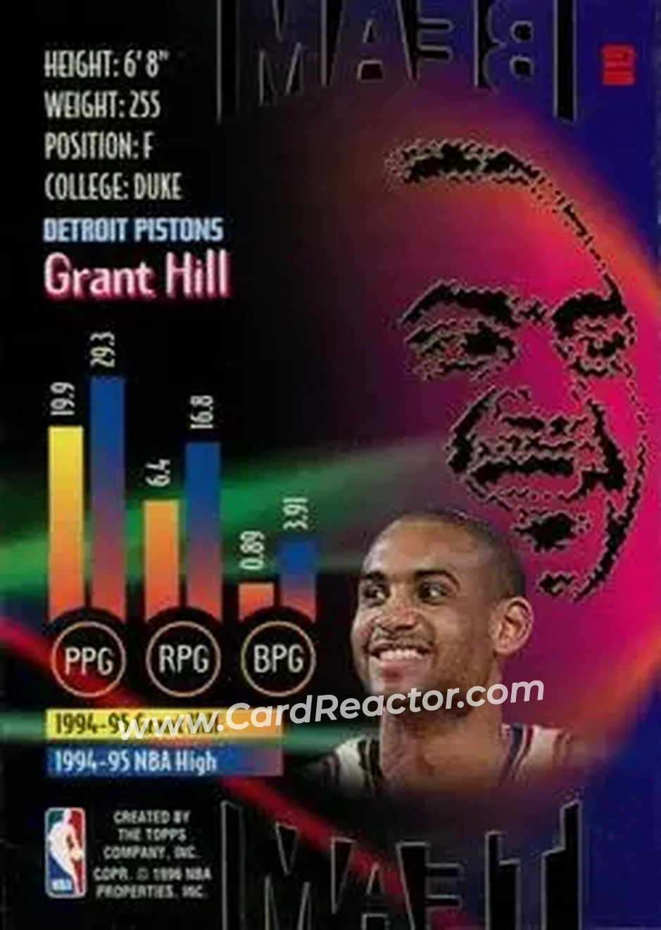 Back of Grant Hill