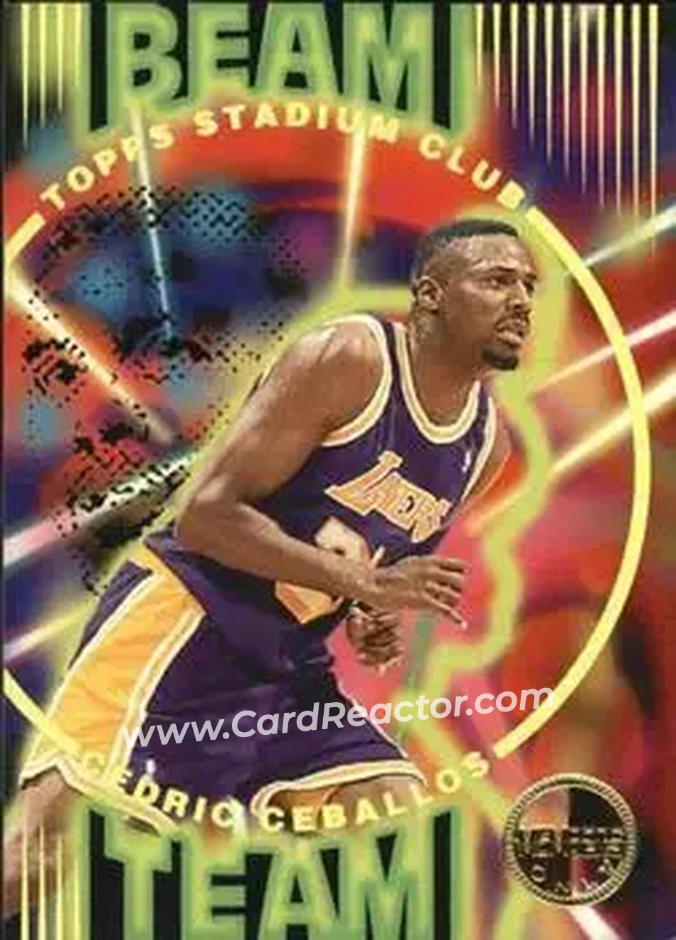 Front of Cedric Ceballos
