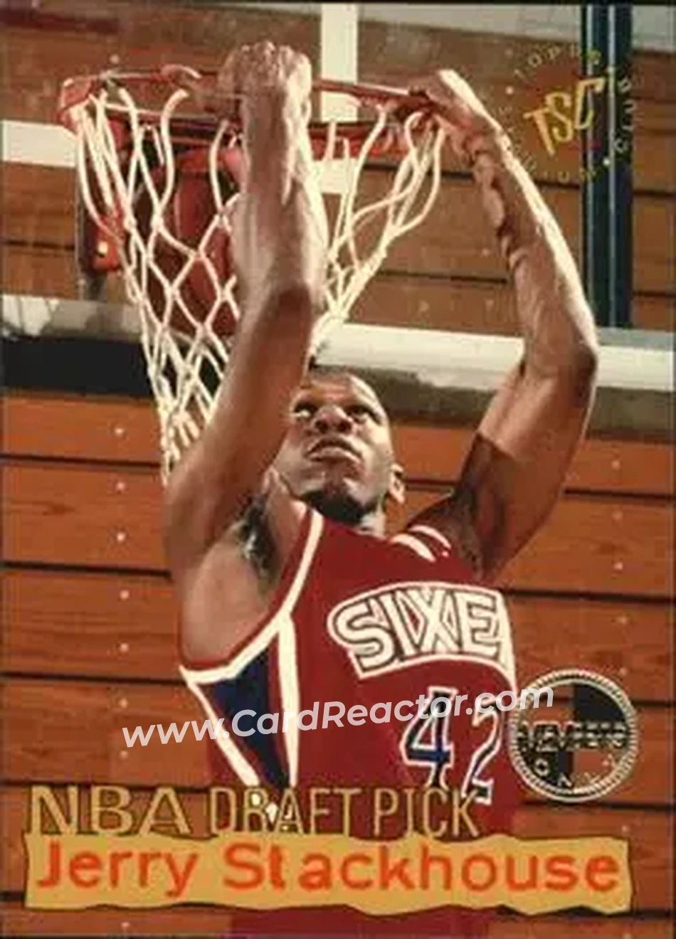 Front of Jerry Stackhouse