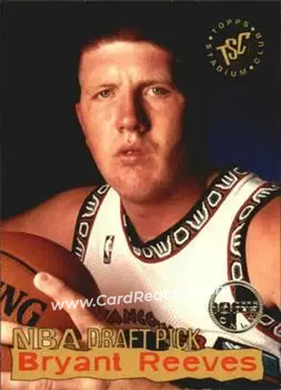 Front of Bryant Reeves