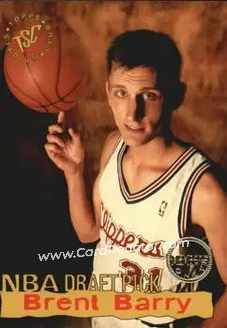 Front of Brent Barry