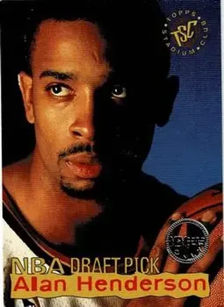 1995-96 Stadium Club #16 Draft Picks Members Only Alan Henderson