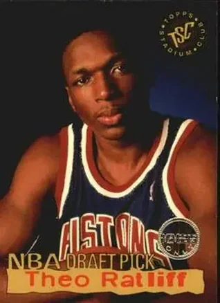 1995-96 Stadium Club #18 Draft Picks Members Only Theo Ratliff