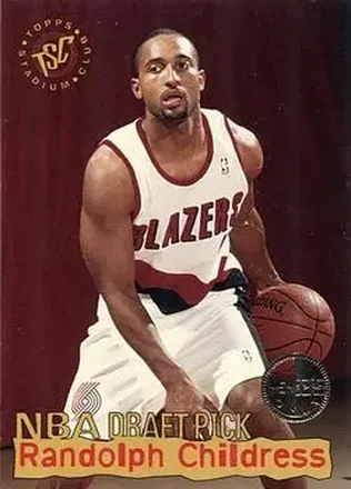 1995-96 Stadium Club #19 Draft Picks Members Only Randolph Childress