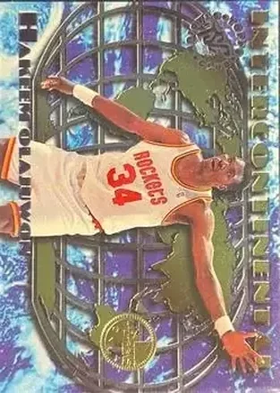 1995-96 Stadium Club #IC1 Intercontinental Members Only Hakeem Olajuwon