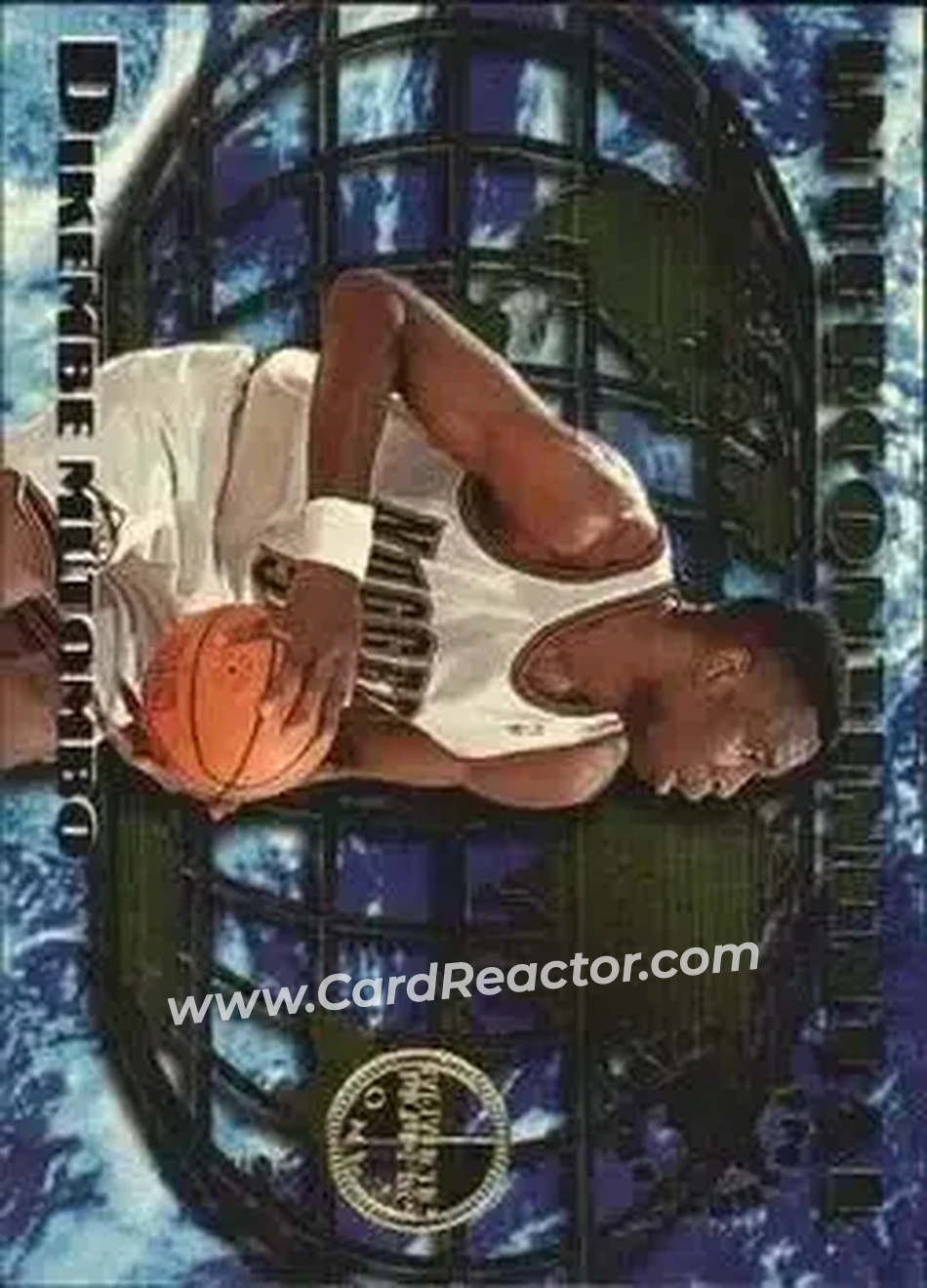Front of Dikembe Mutombo