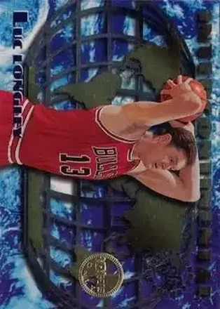 1995-96 Stadium Club #IC10 Intercontinental Members Only Luc Longley