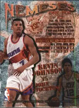 1995-96 Stadium Club - Nemeses Members Only #N3 - Card #N3 - Back