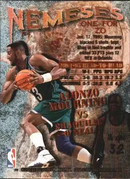 1995-96 Stadium Club - Nemeses Members Only #N4 - Card #N4 - Back