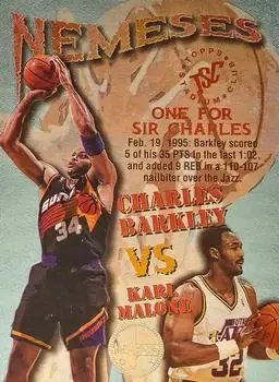 1995-96 Stadium Club - Nemeses Members Only #N5 - Card #N5 - Front