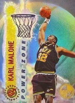 1995-96 Stadium Club #PZ4 Power Zone Members Only Karl Malone