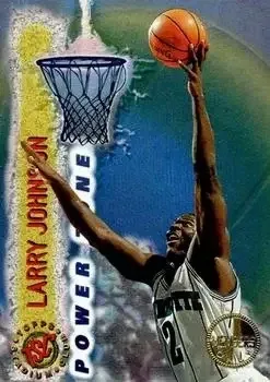 1995-96 Stadium Club #PZ5 Power Zone Members Only Larry Johnson